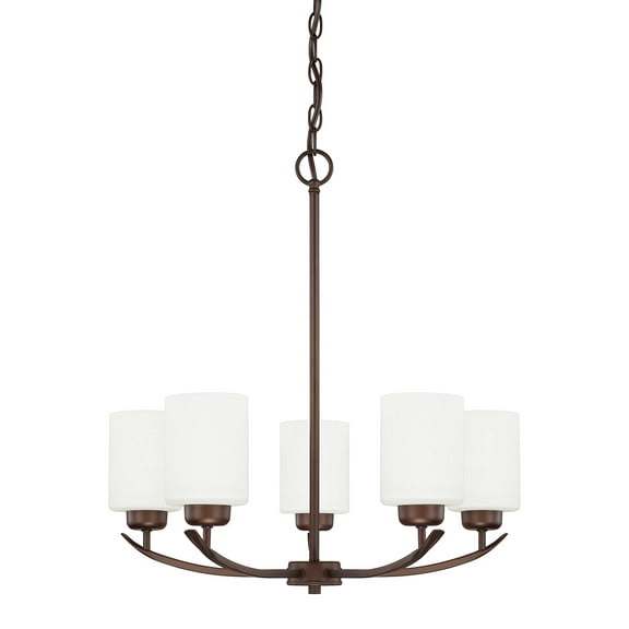 Capital Lighting 415251-338 Dixon 5 Light 23" Wide Chandelier - Bronze