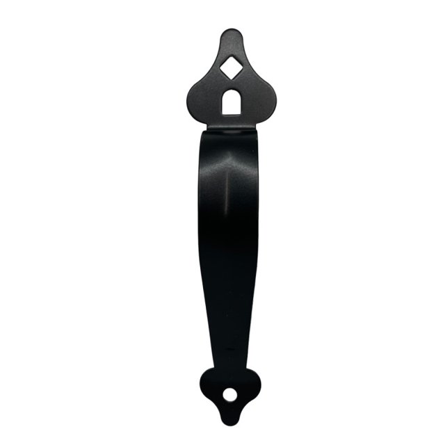 Backyard Black Wood Gate Pull Handle (Heavy)