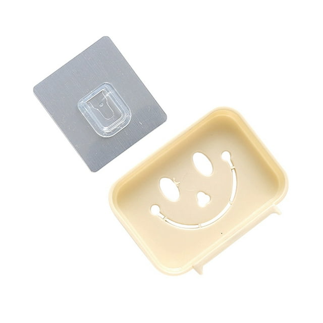 Oubit Porte-Savon, Porte-Savon à Ventouse pour Toilettes, Porte-Savon de Précision