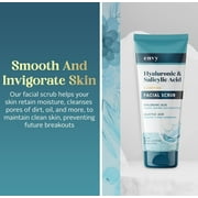 Envy Facial Scrub Hyaluronic Acid & Salicylic Acid -6.75 FL OZ