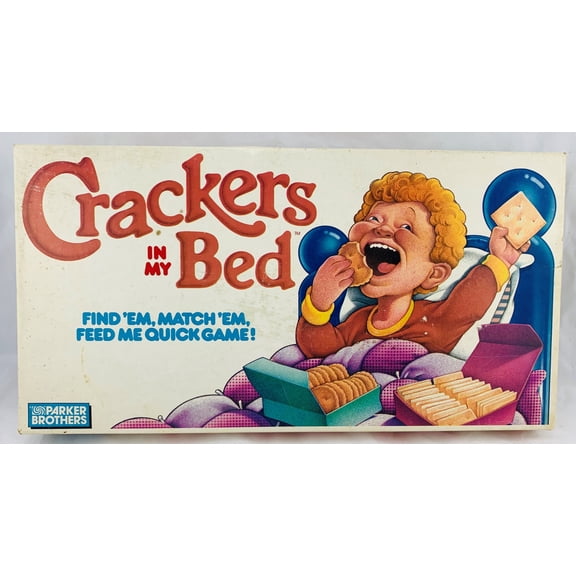 Open Box Crackers in My Bed Game - 1987 - Milton Bradley