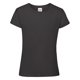 thumbnail image 1 of Fruit Of The Loom- Camiseta de manga corta Sofspun para niñas (Negro), 1 of 1