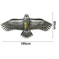 thumbnail image 1 of 100 Meter Line Board Eagle Kite, Large Outdoor Flying Toy for Children & Adults, Cool Plastic Cartoon Design for Beach Park Fun, Easy to Assemble & Fly, 1 of 8