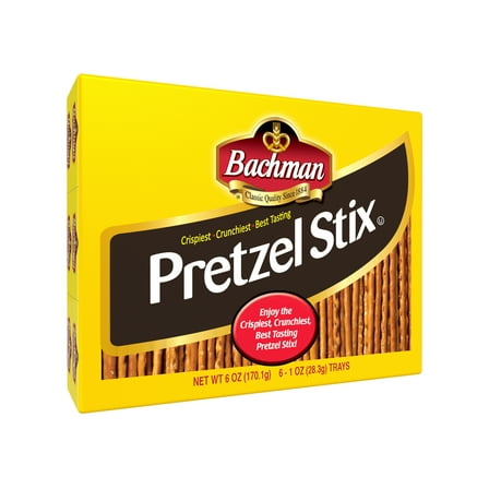 Bachman Pretzel Stix, Multipack, 1 oz, 6 Count