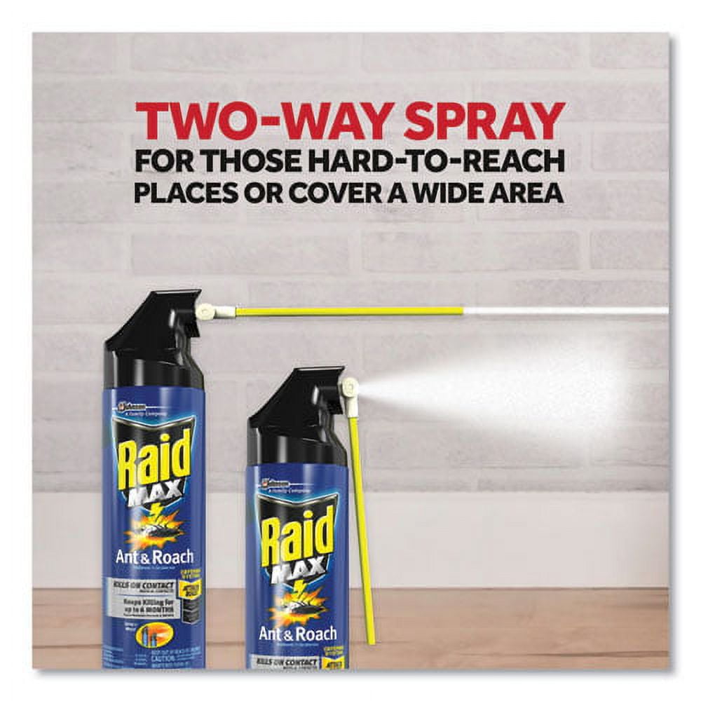 Ant/Roach Killer, 14.5 oz Aerosol Spray, Unscented | Bundle of 2 Each