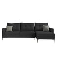 thumbnail image 1 of Chaise Derecho DICASA Atenas Negro, 1 of 7