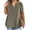 Brown, variant on Women plus size Tops dressy Casual Summer Short Sleeve Plain Loose T Shirts V Neck Blouses Athletic Gym Top with Pockets Tunic Tee Ladies T-Shirts