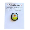 thumbnail image 2 of JilgTeok A Little Pocket Penguin Hug Mini Cute Pocket Personalised Engraved Penguin Hug Animal Decoration Special Encourage Birthday Wedding Party Valentines Penguin Gift Decoration(0.9*1in), 2 of 7