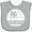 AC-Heather Grey, variant on Inktastic Vero Beach Florida Vacation Boys or Girls Baby Bib