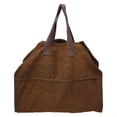 thumbnail image 1 of Sac de Transport en Toile avec Poignées pour Cheminée de Camping Grande Capacité Sac de Rangement en Bois Durable Portable pour Transport de Bois de Chauffage Extérieur, 1 of 5