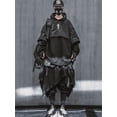 thumbnail image 3 of Niepce Inc Japanese Streetwear Black Hooded Men's Techwear Windbreaker, 3 of 11