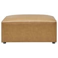 thumbnail image 4 of Accent Chair Ottoman, Velvet, Tan, Modern Contemporary Urban Design, Living Lounge Room Hotel Lobby Hospitality, 4 of 7