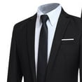 thumbnail image 6 of Skymirror Men Suit Set Lapel Formal Stylish Buttons Pockets Blazer for Dating, 6 of 8