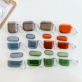 thumbnail image 2 of Funda protectora para Airpods 1, 2, 3 Pro, para Apple Airpods Pro 2.º 1/2/3, funda suave de TPU para auriculares inalámbricos con Bluetooth y llavero, 2 of 5