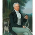 thumbnail image 2 of Daniel Caffe 20x23 Black Ornate Framed Double Matted Museum Art Print Titled: Portrait of the Prussian Statesman Prince Karl August Von Hardenberg (1750-1822) in the Park of His Co, 2 of 5