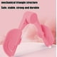 thumbnail image 5 of Pelvic Floor Muscle Trainer | Multi-Part Shaping Fitness Equipment | Non-Slip Silicone & ABS | Adjustable Design | Leg Arm Back Pelvis Exerciser | 1 Pack | 24x21x11cm | 250g | Pink, 5 of 6
