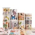 thumbnail image 5 of Cinta de papel con memoria nostálgica, pegatinas vintage para manualidades, juego de manuales, 5 of 5