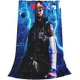thumbnail image 2 of Jey USO Wrestler Throw Blanket Beautiful Air Conditioner Blanket Blankets for All Seasons Cozy Blankets for Hotel for Camping, 2 of 8