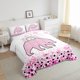 thumbnail image 4 of Cute Bear juego de cama Oso Glitter Comforter Cartoon Rainbow Bear Comforter Set, 4 of 7