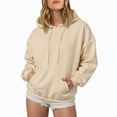 thumbnail image 2 of Godom Womens Oversized Hoodies Fleece Sweatshirts Fall Fashion 2025 Pullover Winter Clothes, 2 of 6