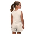 thumbnail image 2 of chaqlin Corgi Girl's 2-Piece Matching Set Sleeveless Tank Top and Biker Shorts Outfits Comfortable Lightweight Workout Clothes for Kids, 2 of 7