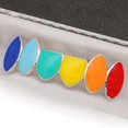 thumbnail image 3 of Rainbow 7 Colors Hip Hop Teeth Jewelry Halloween Decorative Braces, 3 of 3
