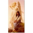 thumbnail image 1 of Ceramic Tile Mural-Alfred De Curzon Angels Tile Mural Traditional Home Remodeling. 18" w x 36" h using (18) 6 x 6 ceramic tiles, 1 of 3