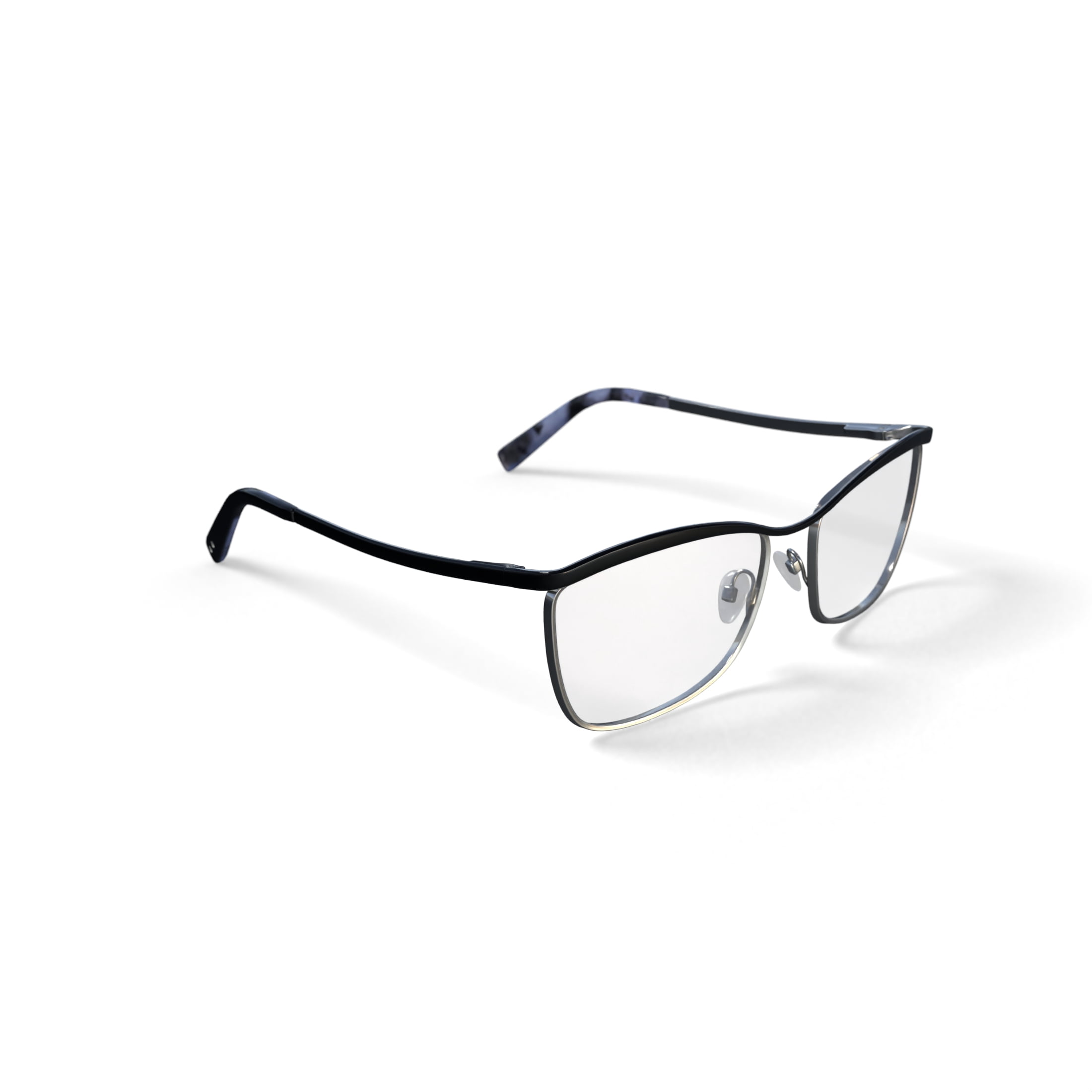 Reverb Women's RVLO6016 Prescription Eyeglasses with Case, Black/Gold