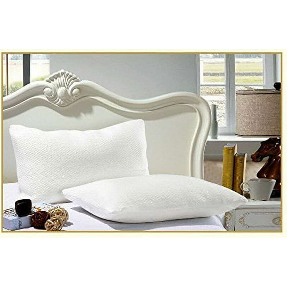 Set of 2 OctoRose mixed bamboo/polyester fiber pillow cover
