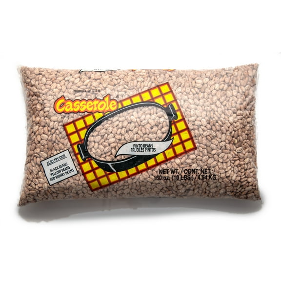 Casserole 10 lb Pinto Beans. Tree Nut-Free and Peanut-Free