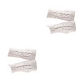 thumbnail image 4 of ZLight 1 Pair Fingerless Mittens Fashionable Simple Knitting Craft Clothes Accessory for Decoration Keeping-warm Wear White 2Set, 4 of 6