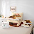 thumbnail image 6 of Manfei Western Xmas Festive 7-Piece Twin Bedding,Cute Christmas Highland Cattle Bedding Comforter Set,Xmas Reversible, 6 of 7