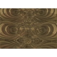 thumbnail image 1 of Ahgly Company Machine Washable Indoor Rectangle Transitional Light Brown Area Rugs, 5' x 7', 1 of 7