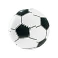 thumbnail image 3 of Soccer Pattern Water Polo Beach Ball for Swimming Pool Party Summer Outdoor Activities Games Luau Theme Favors, Red 16 Inch, 3 of 3