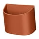 thumbnail image 2 of Portavasos colgante de cuero para puerta de coche | Organizador multifuncional con clip | Cuero duradero premium | Se adapta a 10x16cm | Negro, Naranja, Rojo, Marrón, Blanco | Boca ancha de fácil, 2 of 3