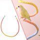 thumbnail image 5 of Jaula para pájaros, cuerda, percha, juguete para pájaros, suministros para mascotas, garras para pájaros con gradiente, flexibles 100 centímetros, 5 of 5