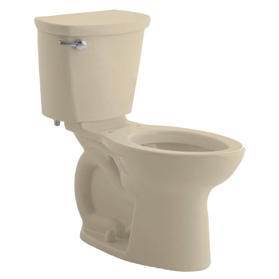 American Standard Cadet® Pro 2-Piece 1.6 GPF Vitreous China Elongated Toilet, Bone, No Seat
