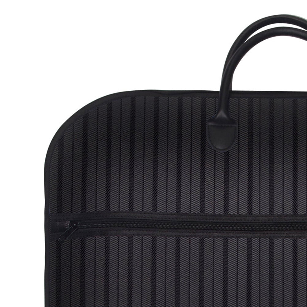 CATIEBYE Oxford Cloth Suit Cover Black Garment Carrier Zipper Coat Bag Prevents Wrinkles