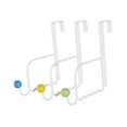 thumbnail image 4 of 3 piezas sobre ganchos para puertas de gabinetes, ganchos para puertas, aptos para colgar puertas de 4,6 cm, ganchos para puertas de ducha, colgadores, 4 of 8