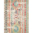 thumbnail image 1 of Unique Loom Sedona Distressed Southwestern Area Rug, 8 x 10 Feet, Blue/Beige, 1 of 10