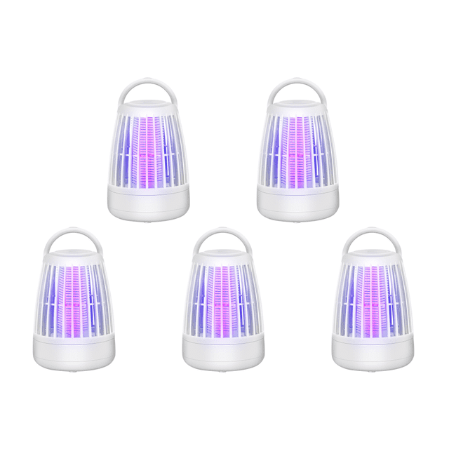 Lámpara Repelente Mosquitos Con Trampa para Recargable USB Zapper Electrónico