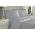 thumbnail image 4 of Pointehaven 620 Thread count Long staple cotton Storm Grey 4 pc sheet set, Queen, 4 of 7