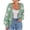 Green, variant on Lutiedan Knit Cardigans for Women Daisy Floral Open Front Cardigan Sweater Long Sleeve V Neck Fall Sweater Coats S-L
