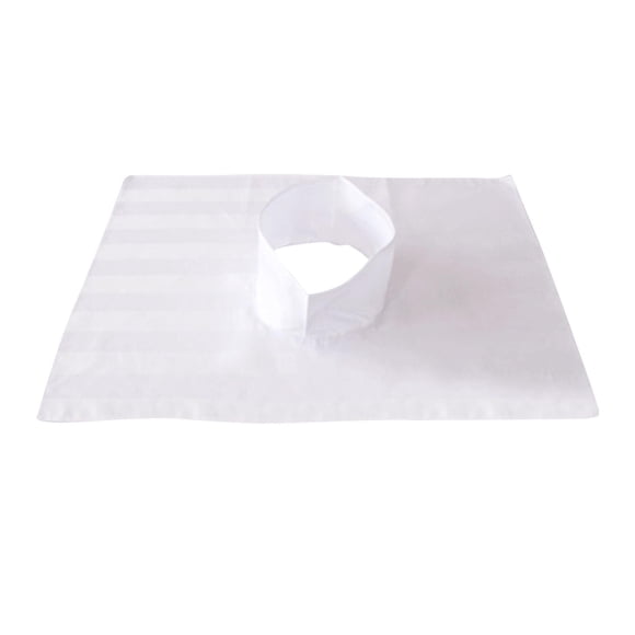 Sábana para mesa jinwen con orificio para la cara algodón blanco Sábana de cama de masaje