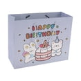 thumbnail image 5 of Unique Bargains Cartoon Rabbit Gift Bags Set of 4 Purple, 5 of 5