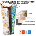 thumbnail image 7 of 30oz Happy Thanksgiving Turkey Fall Pumpkin Tumblers Stainless Steel Tumbler with Lid and Straw,Vacuum Insulated Double Wall Travel Tumbler Cups Mug with Cleaning Brush for Coffee,Tea, 7 of 7