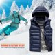 thumbnail image 2 of Escalada Chaleco con calefacción eléctrica USB Chaleco térmico de invierno con calefacción (XL azul) Tmvgtek Para Estrenar, 2 of 9