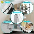 thumbnail image 6 of STORKING Blind Corner Cabinet Pull Out 2 Tier, Swing Left for 36" Width, Two-Way Buffering, Height Adjustable Organizer, 6 of 9