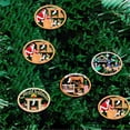 thumbnail image 3 of Navidad Natividad Colgante De Madera Adornos Adornos Con Hueco Tallado Para La Decoración De La Fiesta De Navidad seitruly HA042674-04, 3 of 6