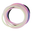 thumbnail image 5 of 10pcs Assorted Color Rubber Elastic Bracelet Hair Rope Ponytail Tie, 5 of 8